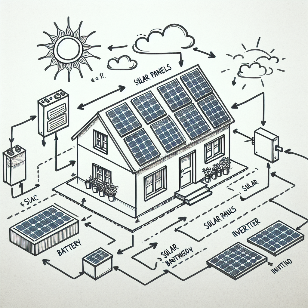 Integrerede solceller på tag og facade - Se muligheder og hvad det koster i 2025 her! 5 Sådan fungerer et solcelletag
