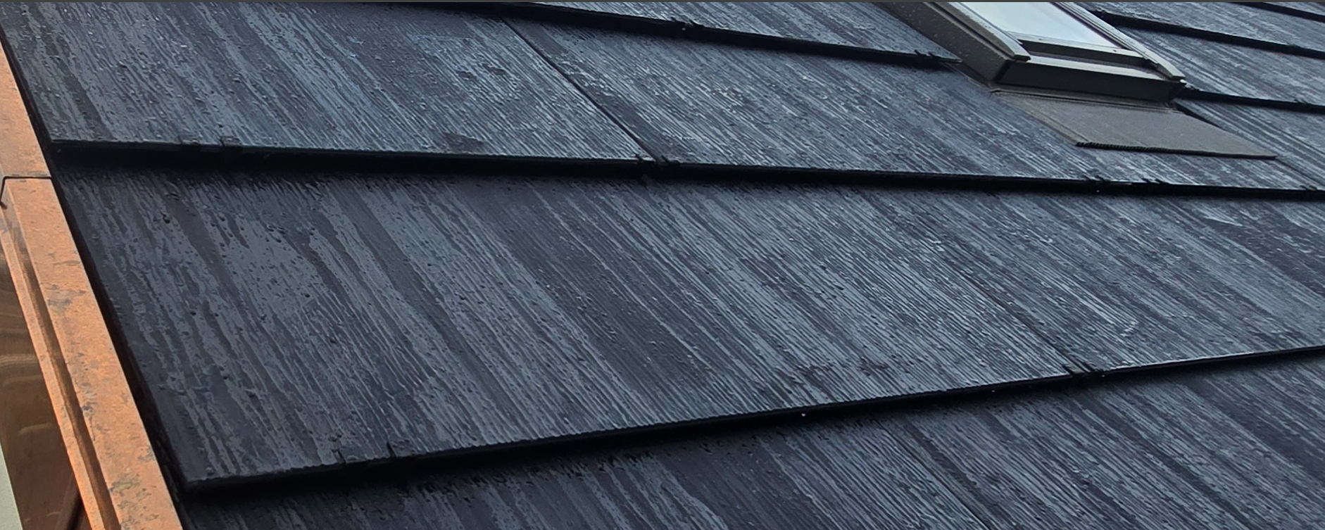 Solar-Roof.dk - solcelletaget i skifer-look perfekt hvis du ønsker at renovere dit natur- eller eternitskifertag